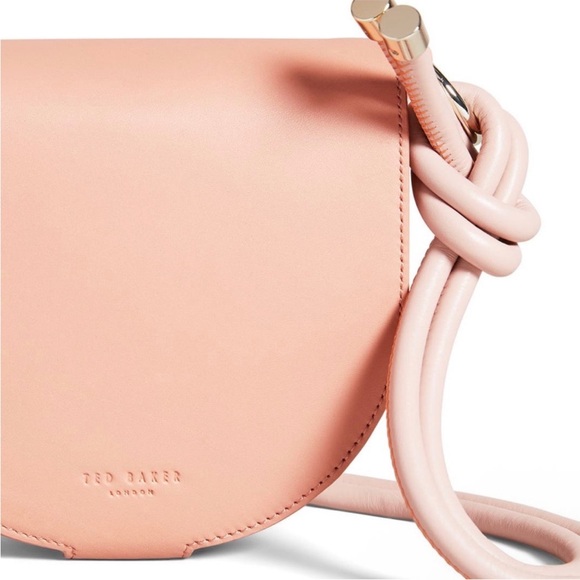 Ted Baker Amelina 2-Tone Leather Crossbody Bag - Picture 4 of 5
